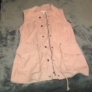 First Love blush pink sleeveless vest